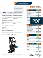 Inspection Form Harness Fillable