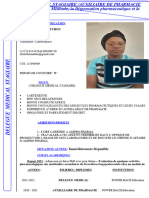 CV DR Fopa 2022 Enseignement Superieur