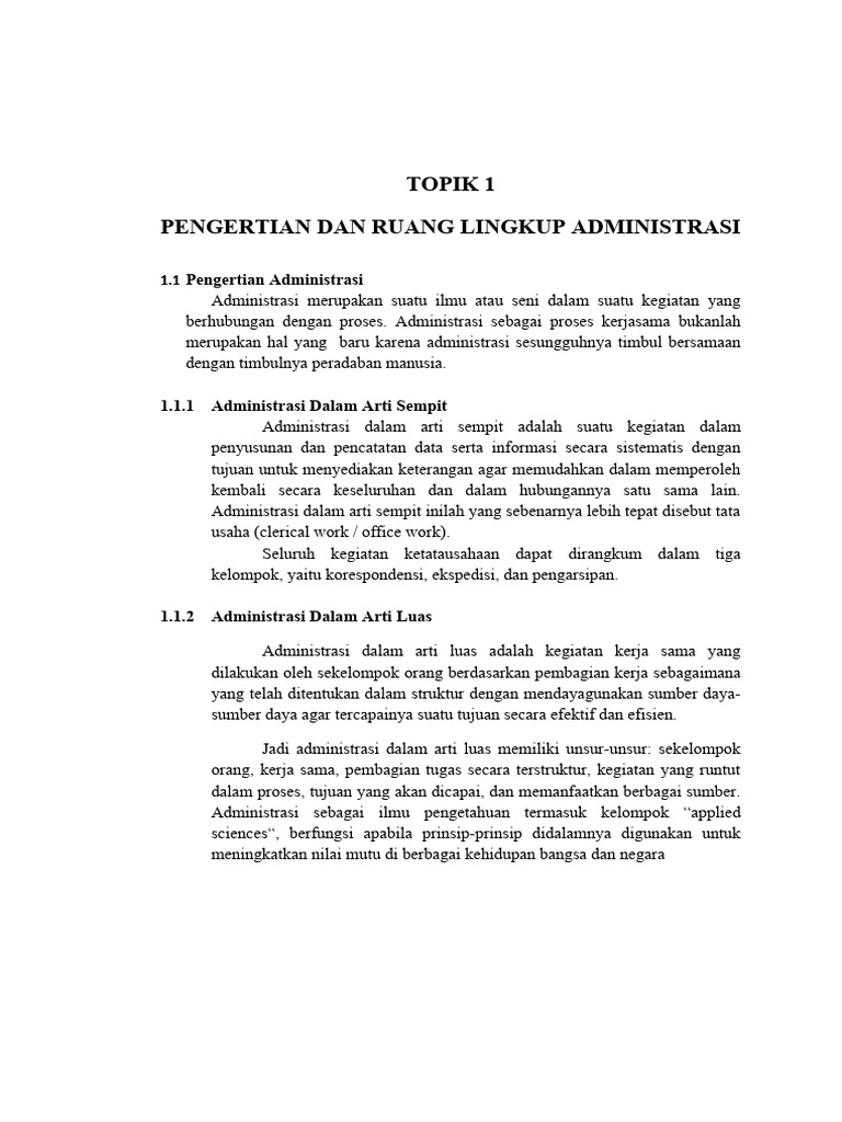 Topik 1 | PDF | Karier & Perkembangan