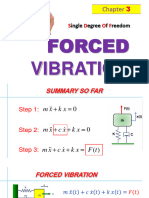 Tutorial 4 - Solutions - Forced Vibrations