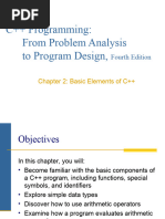 Chapter 2 - From Problem Analysis To Program Design