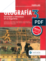 Libro de Geografía de 3° ED Estrada Serie Huellas - 230403 - 134429