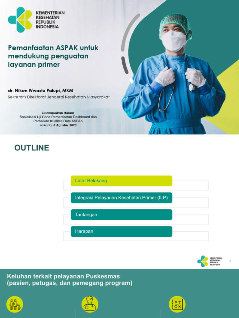 Pemanfaatan ASPAK Untuk Mendukung Penguatan Layanan Primer - Dr. Niken ...