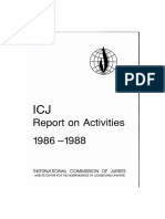 ICJ Report of Activities 1986 1988 Annual Report 1989 Eng