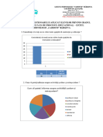 INTERPRETARE CHESTIONAR Satisfactie Elevi