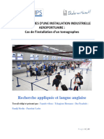 Projet de Recherche Sur Le Tomographe Aeroportuaire