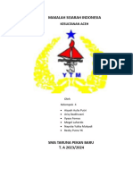 Tugas Sejarah . Kesultanan Aceh