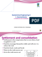 1.3 Settlement and Consolidation