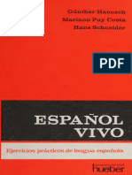 Español Vivo. Ejercicios Prácticos de Lengua Española