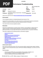 Fiori Performance Troubleshooting