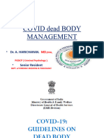 Covid Body Management