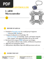 2 ARM Microcontroller