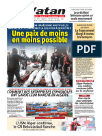 Une Paix de Moins en Moins Possible: L'USM Alger Confirme, Le CR Belouizdad Flanche