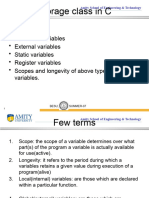  Lecture - Storage Class