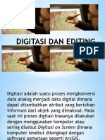 Digitasi Dan Editing