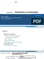 Tema 3 - Elementos Normalizados