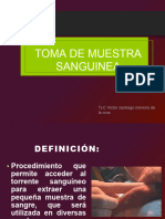 Toma de Muestras Sanguineas