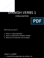 VERBS1 What Is Conjugation