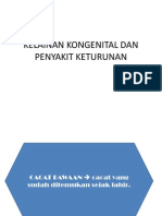 Kelainan Kongenital Dan Penyakit Keturunan