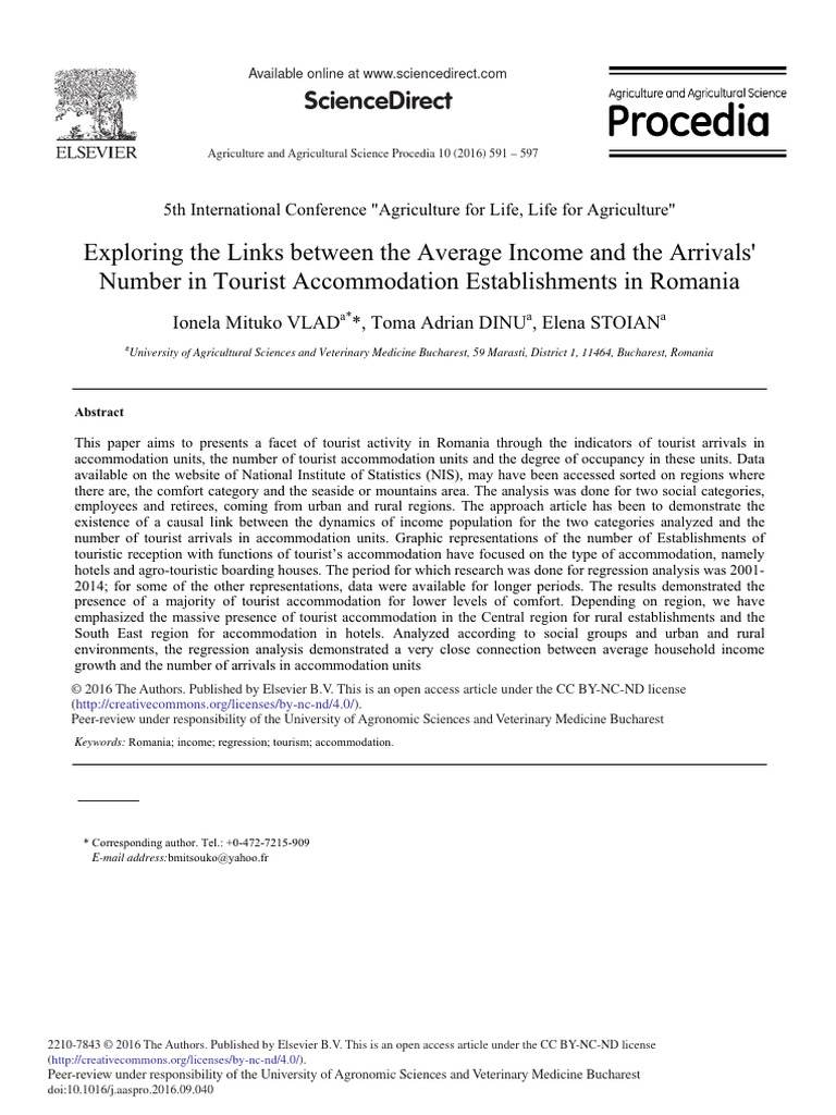 Exploring The Links Between The Average and T 2016 Agriculture and Ag PDF Public