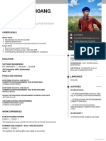 Nguyen Hoang Thien - DotNet and Java Developer Intern