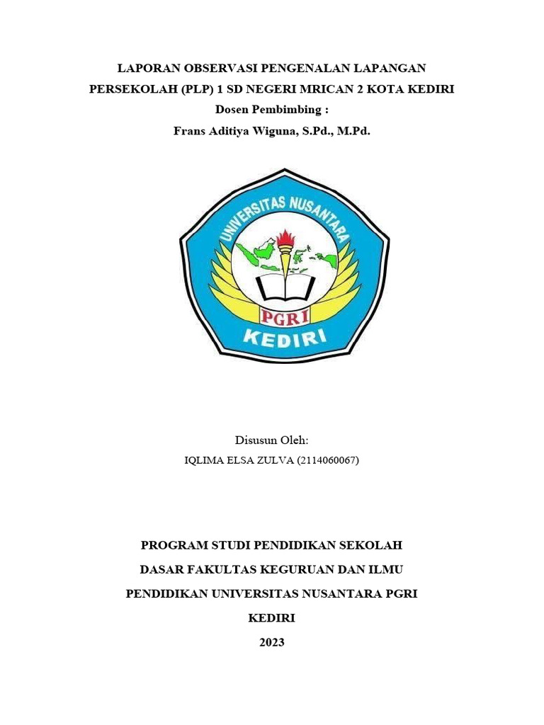Laporan PLP | PDF