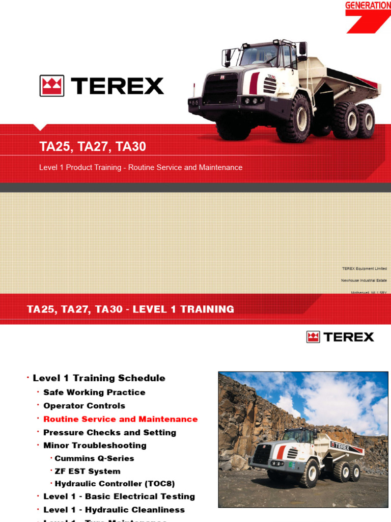 Gen7 Level 1 Routine S&M PDF Lubricant Ignition System