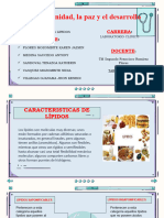 Caracteristicas de Los Lipidos Grupo 5