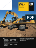 ESPECIFICAÇÃO TECNICA - Caterpillar 345D EH01