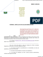 PORTARIA - DGP-C Ex #379, DE 22 DE MARÇO DE 2022