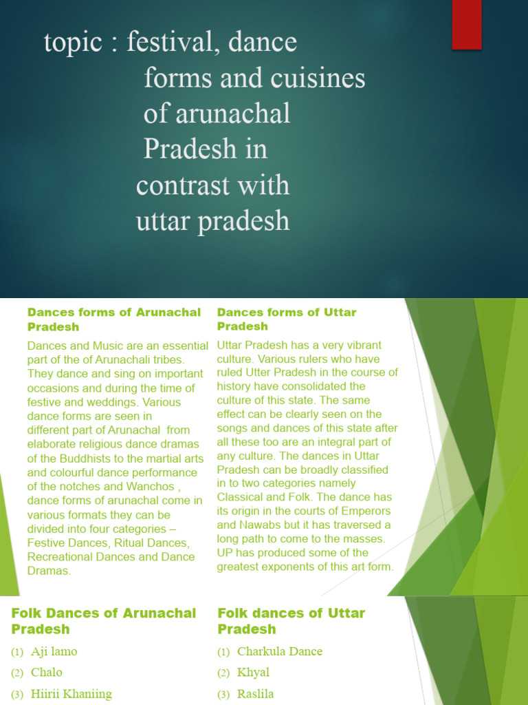 Festivals of Arunachal Pradesh PDF Indian Cuisine Foods