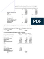 Consolidated Financial Statement Excercise 3-3