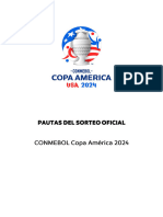 CONMEBOL Copa America 2024 Pautas Del Sorteo Oficial v13