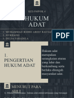 PTHI KELOMPOK 6 (HUKUM ADAT)