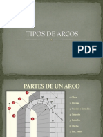 Partes y tipos de arcos en construcción