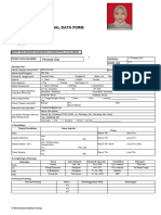Audy Dental Personal Data Form