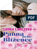 Lenka Lanczova Panna Nebo Blizenec