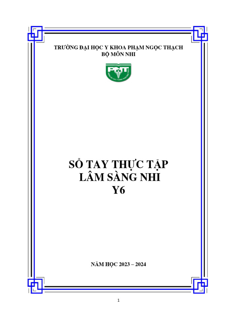 So Tay Thuc Tap LS NHI Y6. 2023-2024 | PDF