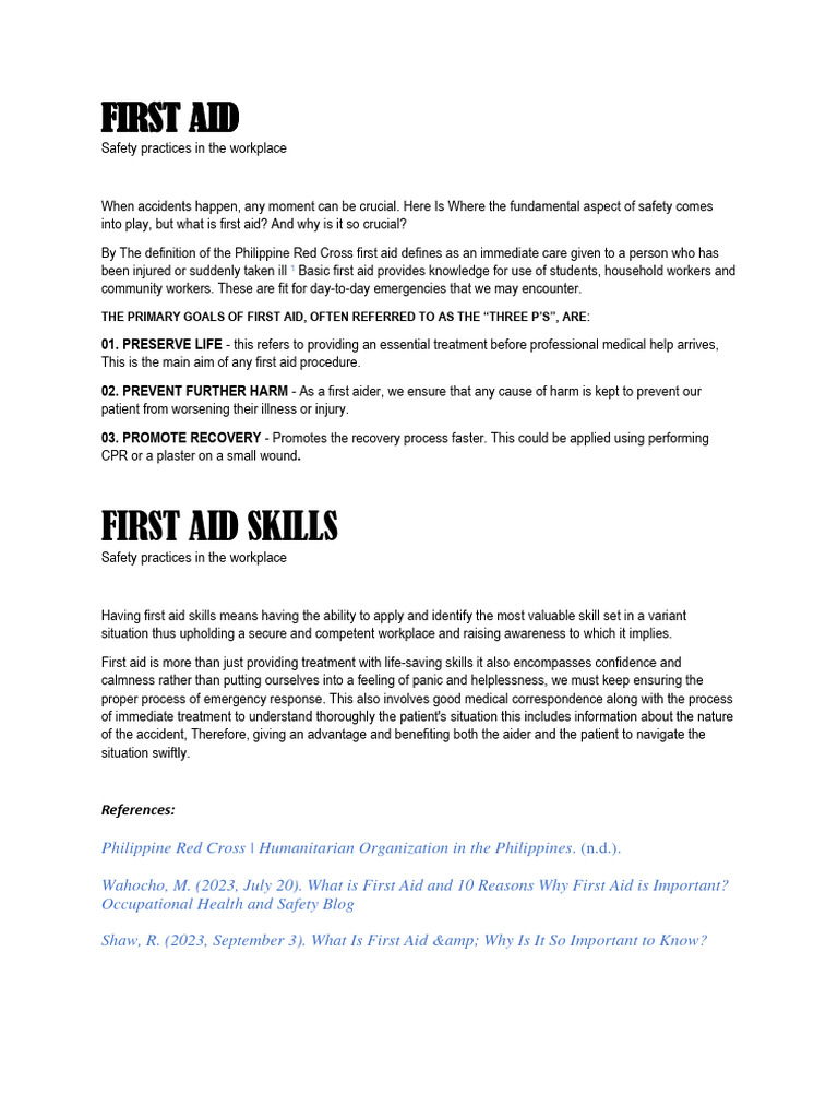 FIRSTAID PDF