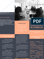 Triptico Gestion de Empresas