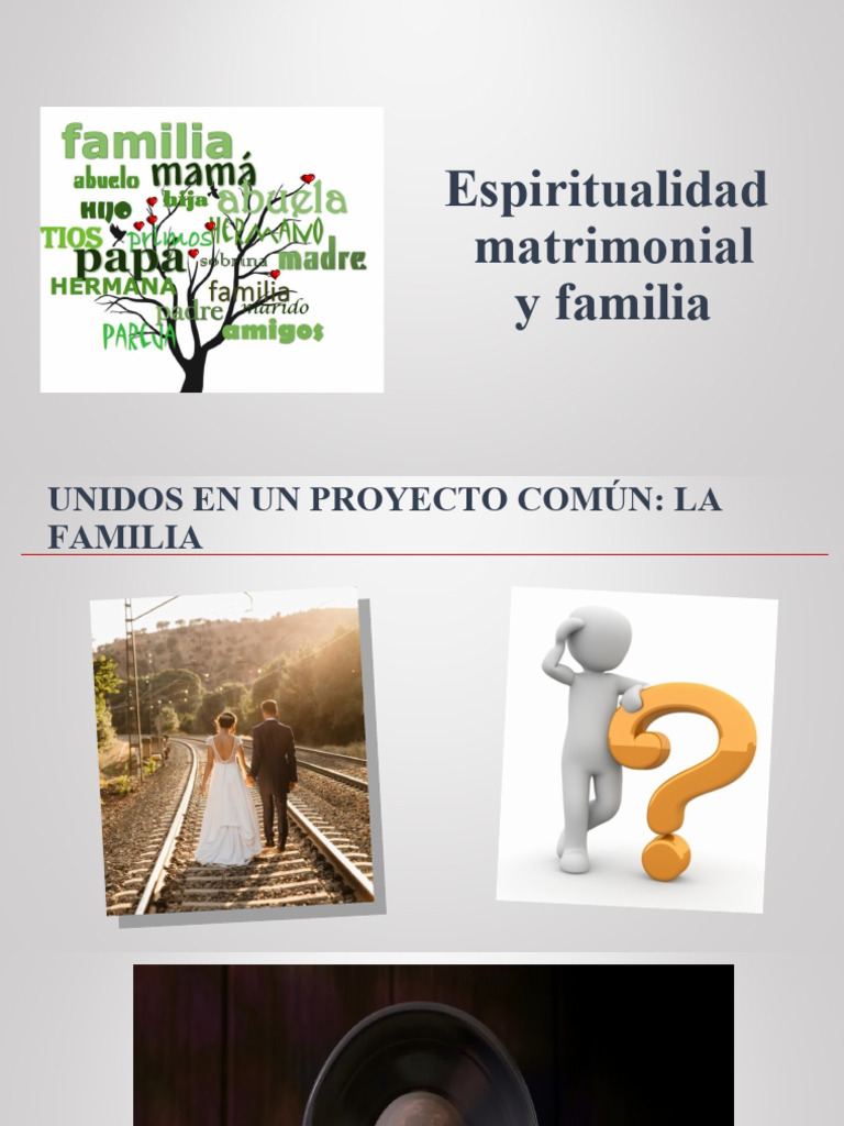 Espiritualidad Matrimonial y Familiar | PDF
