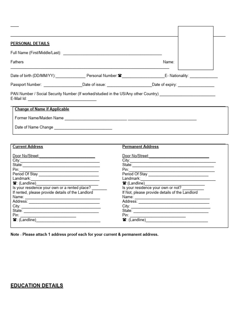 BackGround Verification Form PDF Legal Liability Business