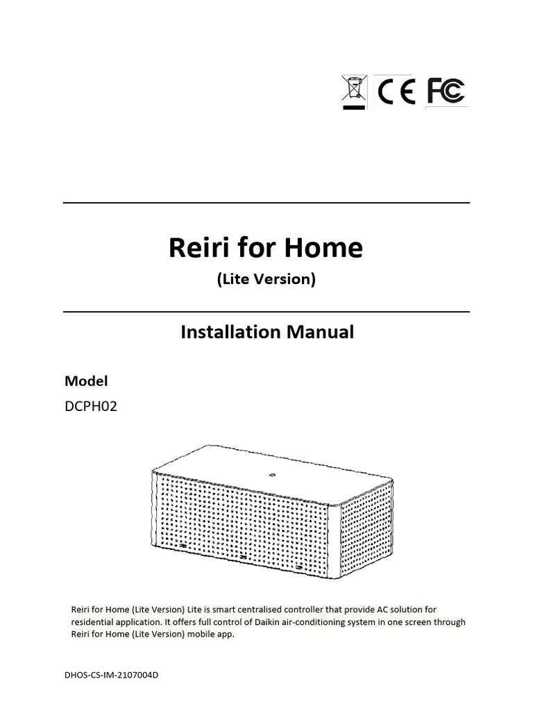 Reiri for Home Lite Installation Guide | PDF | Usb | Computer Network