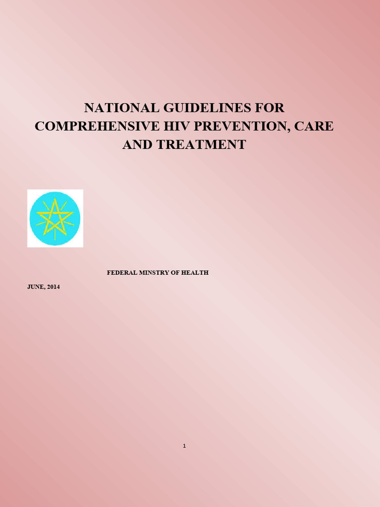 Consolidated ART Guideline | PDF | Hiv/Aids | Management Of Hiv/Aids