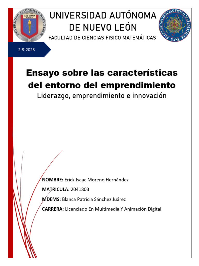 E1 MorenoHernández | PDF | Crecimiento personal y profesional | Negocios