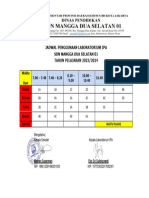 Contoh Jadwal Penggunaan Lab IPA