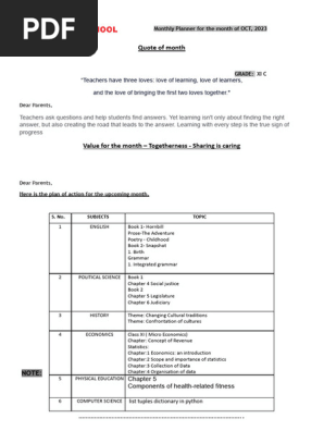 MONTHLY PLANNER XI C  OCT 2023.docx