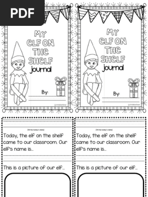 Elf on the Shelf journal