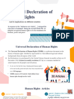 Universal Declerations of Human Rights.