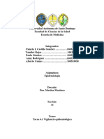 Unidad 6 Grupo 7 Epidemiología Vigilancia Epidemiológica